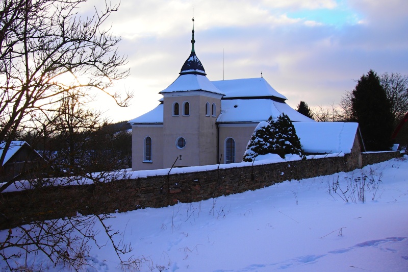 Evangelický kostel ve Vesllí u Dalečína