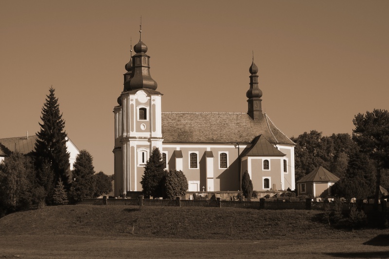 Kostel sv.Bartoloměje v Rozsochách