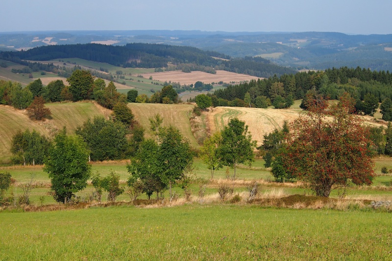 Pohled na Jimramovsko od Koníkova