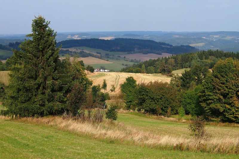 Pohled na Jimramovsko od Koníkova