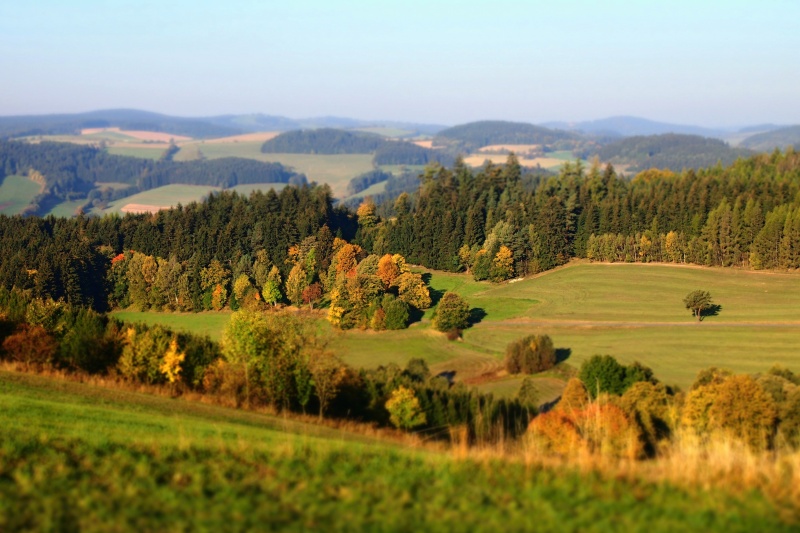 Pohled na Jimramovsko od Veselí
