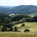 Pohled z Javorova kopce do údolí Víru